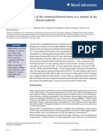 Intima-Media Thickness of The Common Femoral Artery As A Marker of Leg Ulceration in Sickle Cell Disease Patients