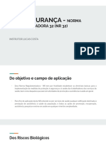 01 - Biossegurança - Norma Regulamentadora 32 (NR 32)