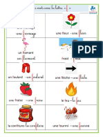 Des Mots Avec La Lettre F Avec Exercice