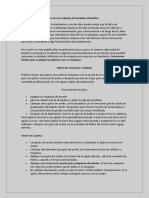 Mantenimiento Preventivo de Una Máquina de Bordado Automático