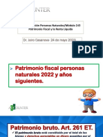 Accounter Patrimonio Fiscal y Renta Liquida Naturales