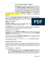 Contrato de Locación de Servicios Corredor