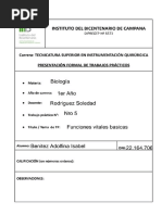 Documento. Funciones Vitales Basicas