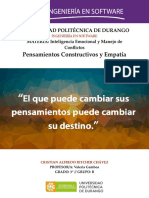 Pensamientos Constructivos y Empatía