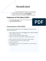 MS Word 2007