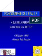 02a Echographie de L'épaule