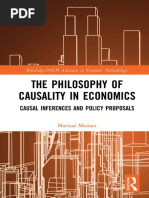 Mariusz Maziarz - The Philosophy of Causality in Economics - Causal Inferences and Policy Proposals - (2020)