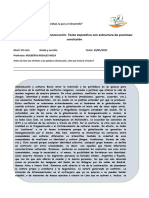 Ficha Texto Expositivo Con Premisa. Conclusión.