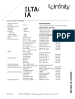 Infinity Irs Gamma - Delta Technical Sheet