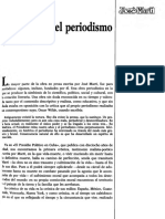 Jose Marti y El Periodismo Creativo As