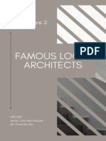 Famous Local Architects