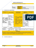 Job - Sesion de Aprendizaje - 1 - 3°secundaria 2023