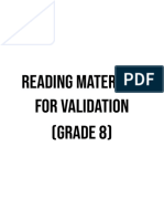 Grade 8-For Validation