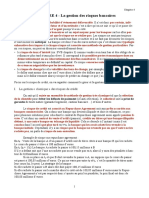 CHAP 4 - La Gestion Des Risques Bancaires