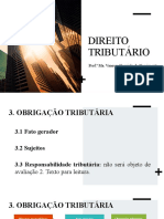 Direito Tributário - Aula 08 - Profa. Vanessa Nascimento