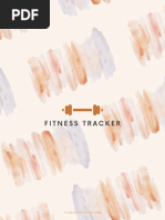 Fitness Planner & Tracker