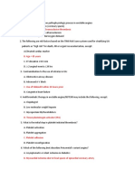 Cardio Quiz Answer Key