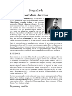 Biografía de José Maria Arguedas