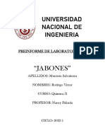 Preinforme de Laboratorio 5 Jabones