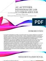 AA2. Actitudes Psicopatógenas de Los Padres y Otros Adultos