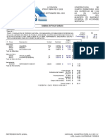 Análisis de Precio Unitario CUARTO DORMITORIO