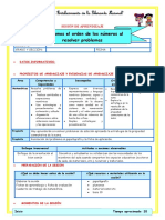 Sesion Cambiamos El Orden de Los Números