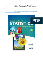 Elementary Statistics Picturing The World Larson 6th Edition Solutions Manual