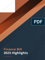 ACE Advisory - Finance Bill 2023 Highlights