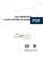 UNAM Los Derecho Como Límites Al Poder Abril Uscanga Barradas e