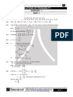 Probability Solutions