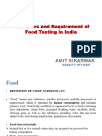 Food Laws in India