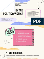 Relación Entre Ética y Política-Filosofía