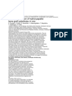 The Bio Degradation of Hydroxyapatite