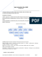 Sujet Évaluation Bloc - QSEAQSEAL1 - Animer Le SMQSE - V1 - 01.09.2020