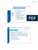 Tema 5 Cinética Química