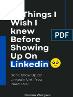 Don't Show Up On Linkedin Until You Read This