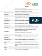 Teclas de Atalho - Excel