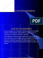 Capacitacion de Andamio