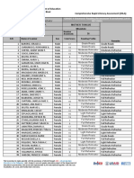 Class Record Excel Electronic Reading