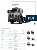 VW Constellation 33.480 6x4: Especificações Técnicas