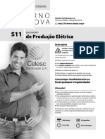 Caderno de Prova: de Produção Elétrica