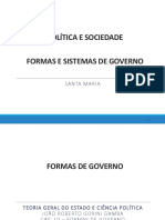 Formas de Governo