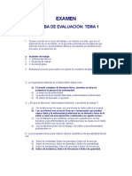 EXAMENES en Conocimientos en SST