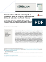 Consenso Sobre Detección y Manejo Prediabetes