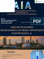 Apresentação AIA Indústria Química