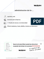 Tema 11 La Administracion de La Empresa