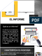 Tema El Informe Sabado 9no 10 de Junio