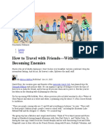 How To Travel With Friends Without Becoming Enemies by Konstantin Kakanias