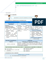 Sesiones de Aprendizaje - EDA IV Semana 2 - Editora Quipus Perú