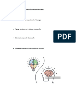 Análisis Del Psicólogo Hondureño